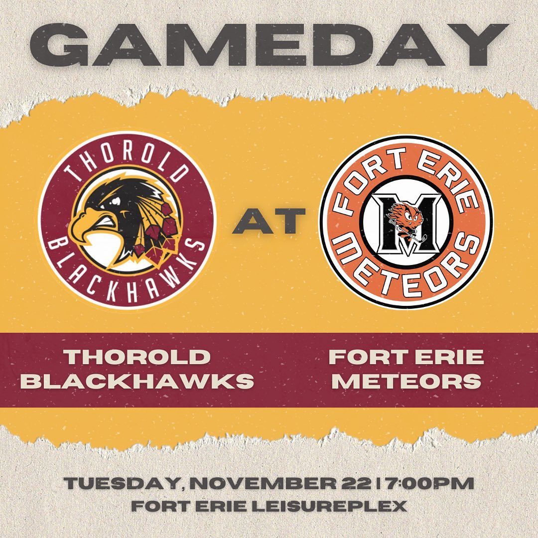 Looking to extend our win streak to 3 games tonight in Fort Erie! #FlyWithUs